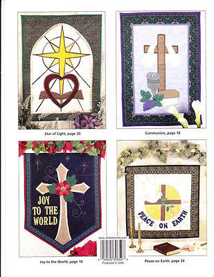 HOWB Quilting INSPIRATIONAL WALL QUILTS 5 Beautiful Quilts to Inspire You - $6.42