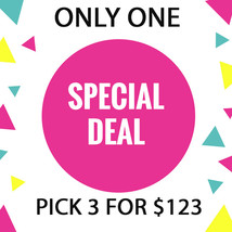 ONLY ONE!! IS IT FOR YOU? DISCOUNTS TO $123 SPECIAL OOAK DEALBEST OFFERS - $264.00
