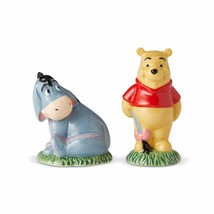 Walt Disney Winnie the Pooh and Eeyore Ceramic Salt & Pepper Shakers Set BOXED - $19.34