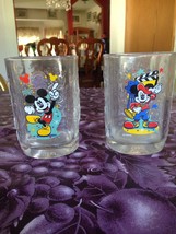 Walt Disney World Millennium McDonald's Collectible Glasses Set of 2 Brand New - $19.99