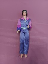 Vintage Mattel 1968 12" Plastic Donny Osmond Barbie Doll With Purple Outfit Ken - $16.82