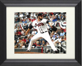 Bryse Wilson signed Atlanta Braves 8x10 Photo Custom Framing (white jersey) - $78.95