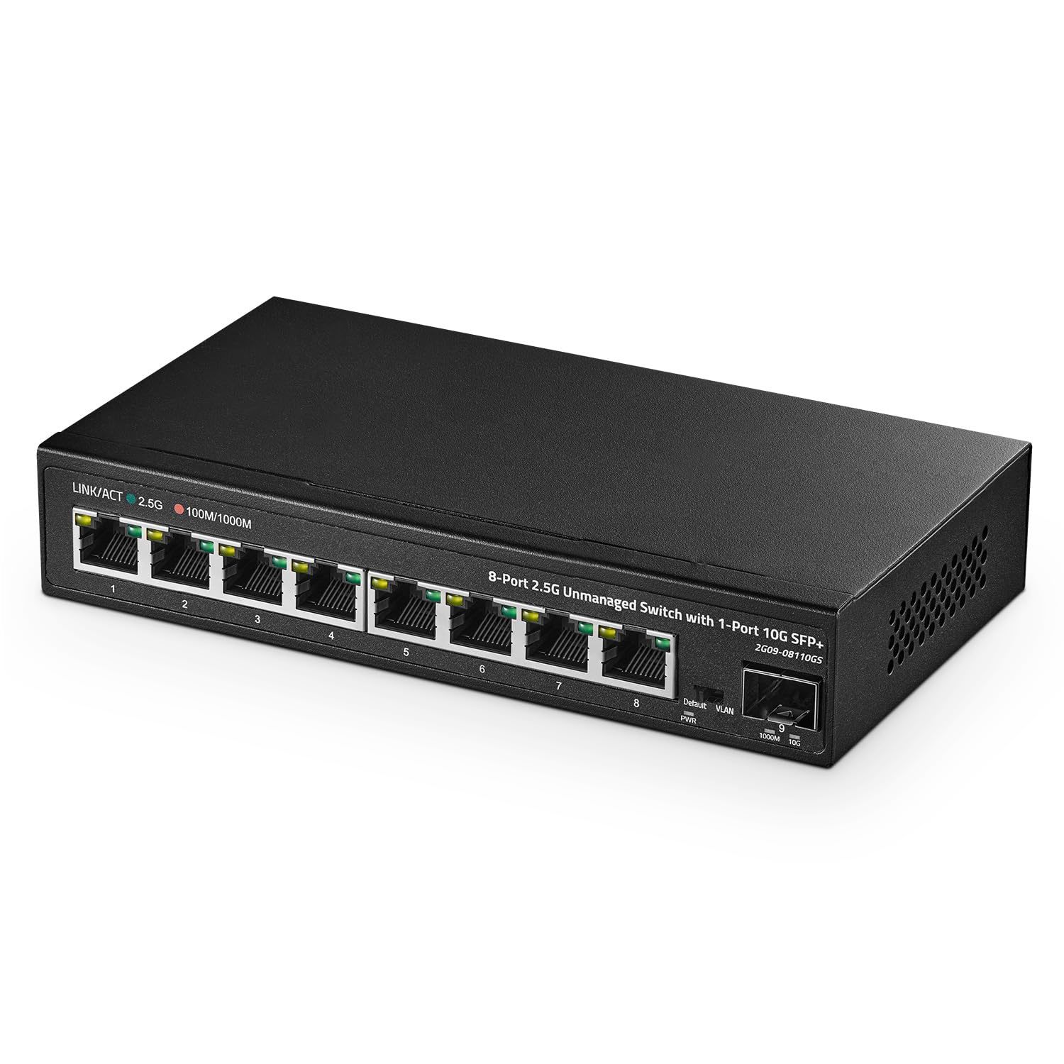 5 Port 2.5G Ethernet Switch with 10G SFP, 5 x 2.5G Base-T Ports