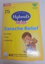 Hyland's 4 kids Earache Relief 40 Quick Dissolving Tablets Homeopathic image 1