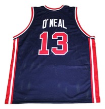 Shaquille O'Neal #13 Team USA New Men Basketball Jersey Navy Blue Any Size image 2