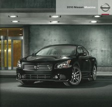 2010 Nissan MAXIMA sales brochure catalog 2nd Edition US 10 3.5 S SV 4DSC - $8.00