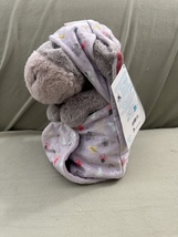 Disney Parks Baby Eeyore in a Hoodie Pouch Blanket Plush Doll New image 11