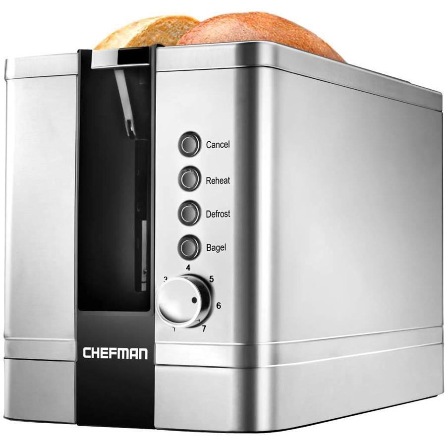  Salton ET1816 Long Slot, 2 Slice Toaster, Silver