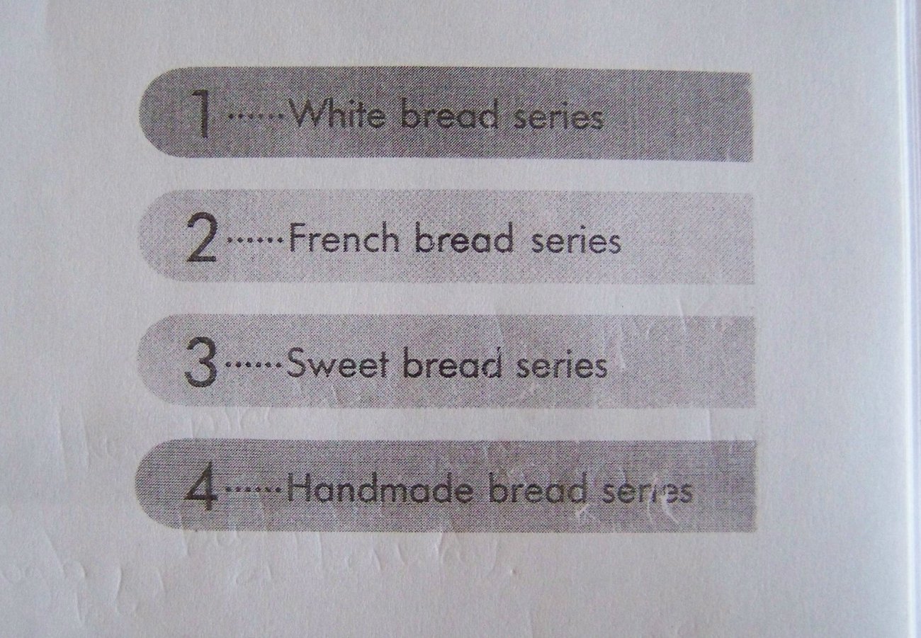 OEM Welbilt Dak ABM100 Bread Machine User Manual & Recipes Booklet