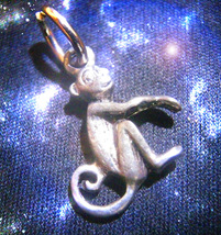 Free W $99 Today Haunted Monkey Luck Charm Rise Elevate Luck Rare Ooak Magick - $0.00