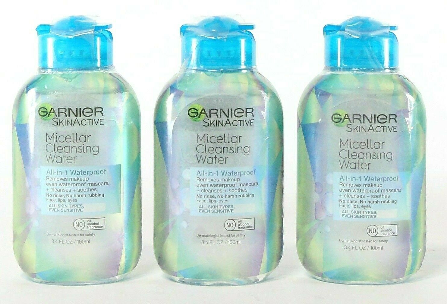 Primary image for 2 Garnier SkinActive Micellar Cleansing Water All-in-1 Waterproof 3.4 fl. oz.
