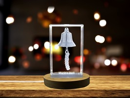 LED Base included | A Cry across the Waves | Marine bell 3D Engraved Cry... - $29.99+