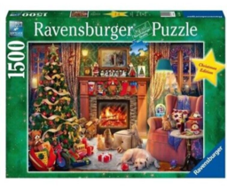 Ravensburger Christmas Eve 1500 Pc Puzzle - NEW  - FREE Shipping! - $56.09