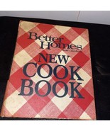 Vintage 1968 Better Homes &amp; Gardens New Cook Book 5 Ring Binder Cookbook  - $10.61