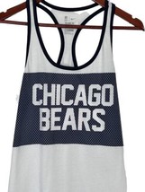 Chicago Bears Tank Top Women&#39;s Medium NFL The Nike Tee Racer Back - $17.11