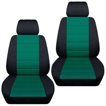 Front set car seat covers fits 2006-2020 Honda Ridgeline   black - emera... - $67.89+