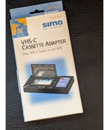 Sima VHS-C Video Cassette Adapter SCA-P Brand New Sealed - $27.10