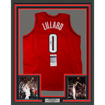 FRAMED Autographed/Signed DUNCAN ROBINSON 33x42 Miami Black Jersey