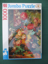 Jumbo 00023 Still-life Flowers 1000 Piece Jigsaw Puzzle New Sealed Amste... - $28.49