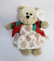 Starbucks Bearista Collection 136th Edition Holiday Girl Bear Plush 2017 - $29.65