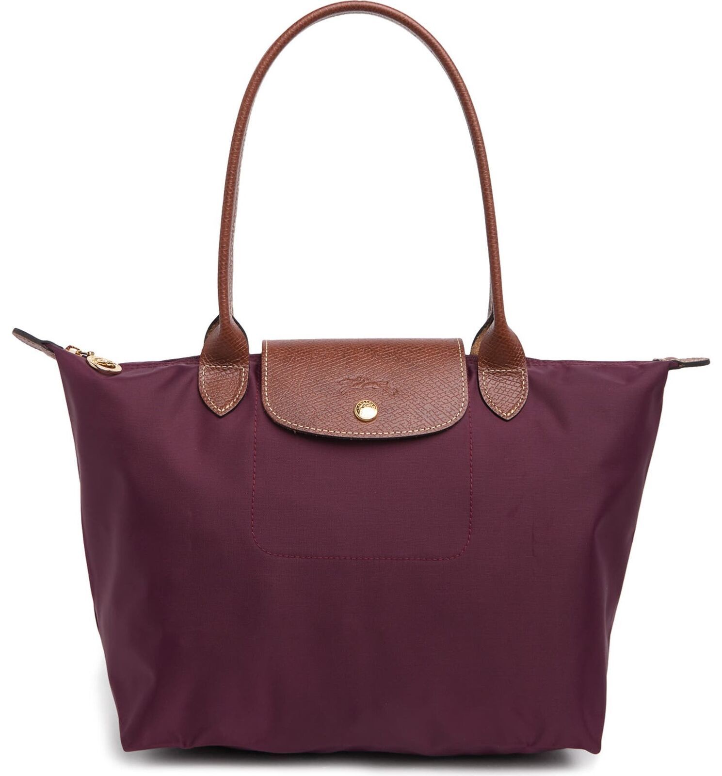 Longchamp Epure Embossed Leather Bucket Bag ~NIP~ Brown