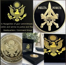 U S Army Delta Force Challenge Coin Usa Amy - $23.71