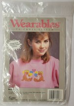 Wearables to Cross Stitch by Golden Bee Inc. #60258 Bears - $7.91
