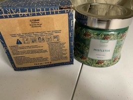 Partylite Mistletoe 3-wick Jar Candle -- Holiday! - $35.00