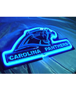 NFL Carolina Panthers Football Beer Bar 3D Neon Light Sign 10&quot; x 6&quot; - $199.00