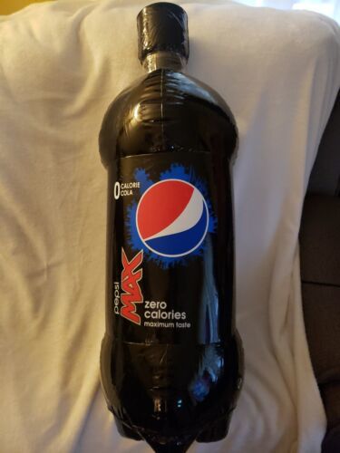 Primary image for Pepsi Max Inflatable Blow Up Large 3' Soda Pop Cola Bottle Rare Advertising NOS