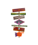 Directional Signs Diagon Alley - Harry Potter World - $135.00