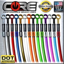 Yamaha R7 2021-2022 (ABS) Brake lines (5 lines) Front Rear Braided Stain... - $276.26
