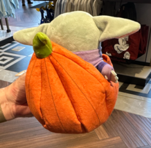 Disney Parks Star Wars Mandalorian Grogu Halloween Plush Doll NEW image 3