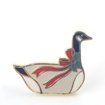 VTG Hallmark Christmas Canadian Goose Bird Enamel Pin Tie Tack Holiday Jewelry - $12.99