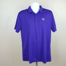 Nike Golf Men's Polo Dri-fit Size L Purple Short Sleeve DS25 - $8.41