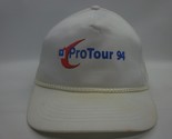 GM Pro Tour 94 Hat Vintage White Snapback Rope Baseball Cap - $19.99