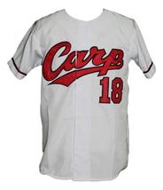 Kenta Maeda #18 Hiroshima Carp Button Down Baseball Jersey White Any Size image 1