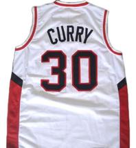Stephen Curry #30 Davidson College Wildcats Basketball Jersey White Any Size image 2