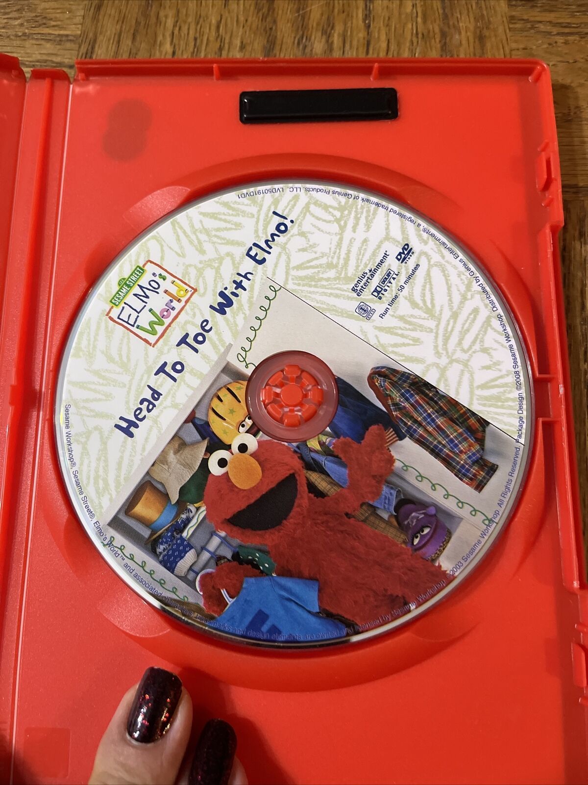 Elmo’s World Head To Toe With Elmo DVD - DVDs & Blu-ray Discs