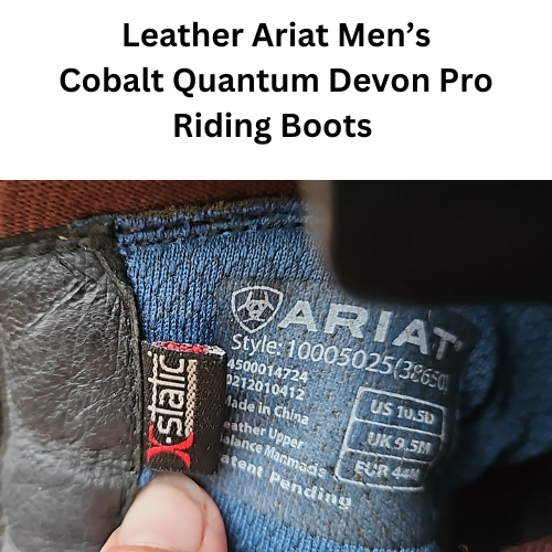 Ariat hot sale cobalt quantum