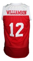 Zion Williamson Spartanburg Day School Basketball Jersey New Sewn Red Any Size image 2