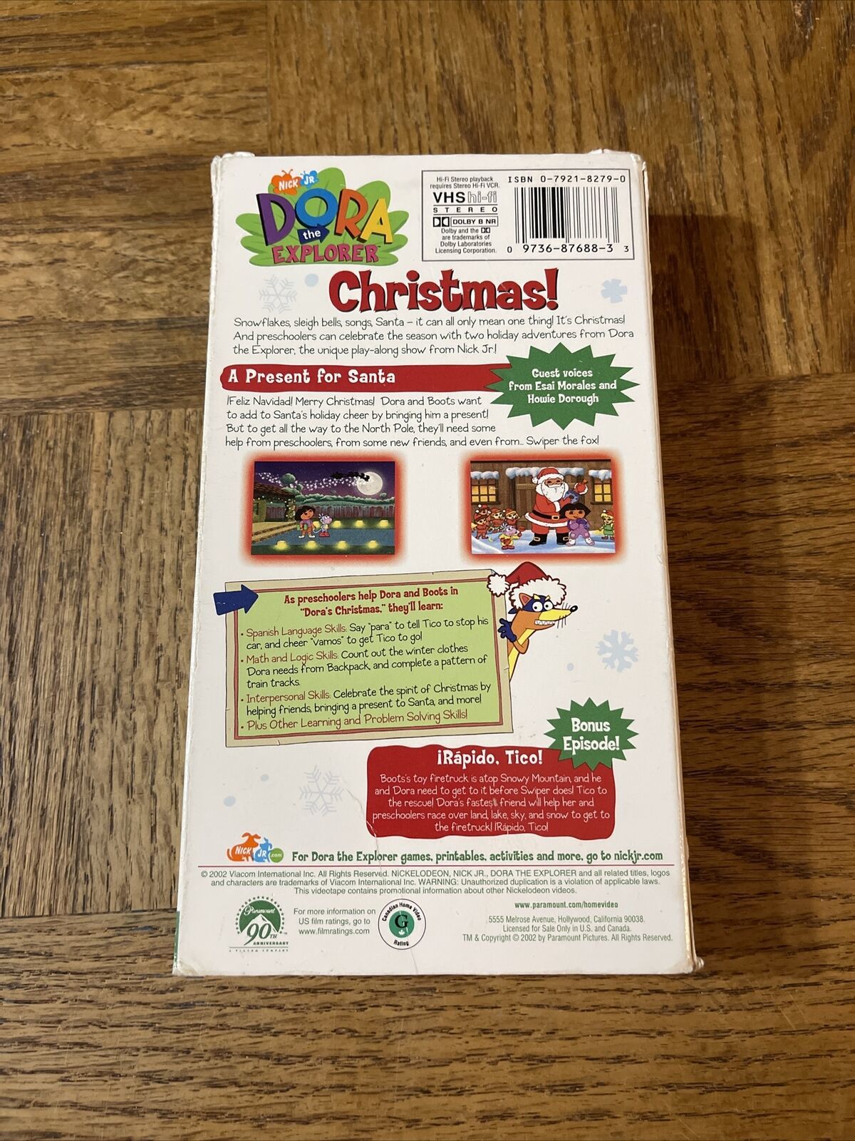 Dora The Explorer Christmas VHS - VHS Tapes