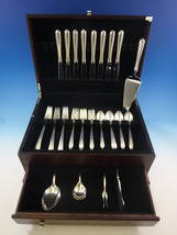 Silver Flutes by Towle Sterling Silver Flatware Set For 8 Service 37 Pieces - $2,178.00