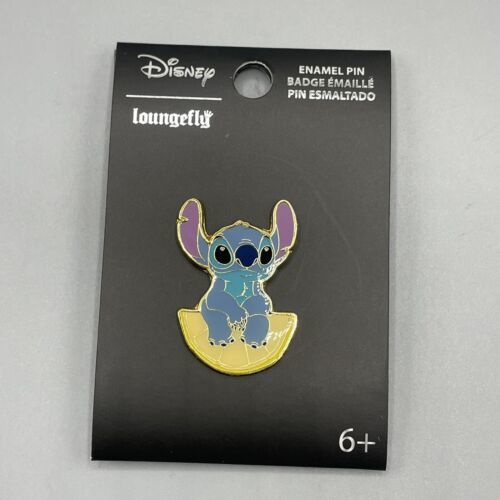 Disney Lilo & Stitch Pin Stitch on Lemon Loungefly