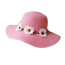 Sunscreen Large Brimmed Hat Child Children Folding Beach Hat UV Girls Summer image 2