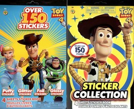 Disney Pixar Toy Story 4 - Over 150 Includes Puffy Stickers Collection Book Set - $12.86