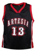 James Harden #13 Artesia High School Basketball Jersey New Sewn Black Any Size image 4