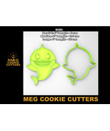Baby shark cutter + stamp Uk Cookie Cutter Fondant Plastic - $6.67+