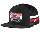 HONDA Cap Black Snapback Flat Brim Hip Hop Racing Hat - $38.32