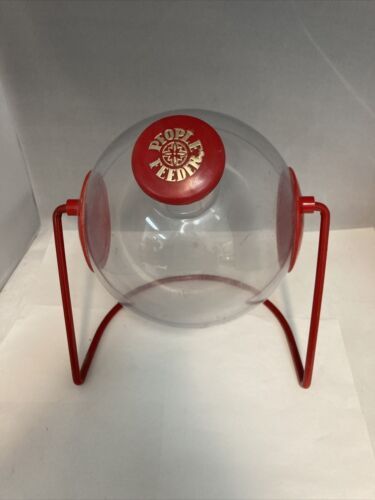 Vintage 1995 Collectible Red M&M Football Candy Dispenser 